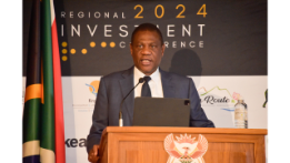 Deputy President Paul Mashatile addresses the Knysna Regional 2024 Investment Conference