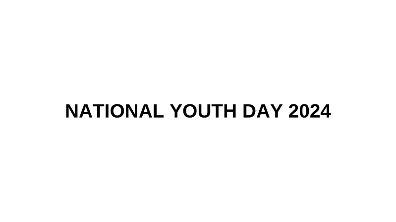National Youth Day 2024